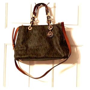 Brown Michael Kors satchel